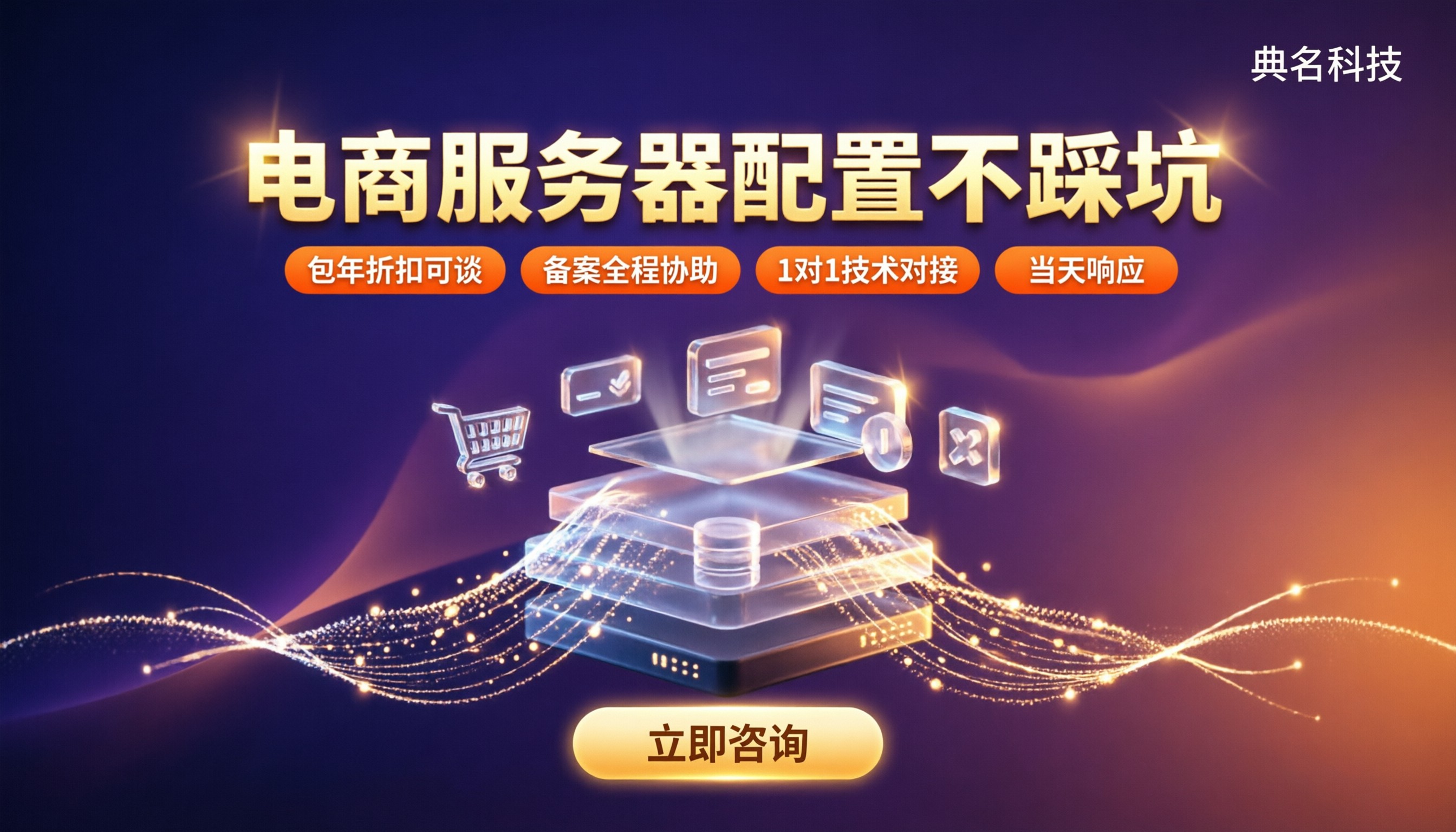 电商网站服务器配置:怎么选不踩坑