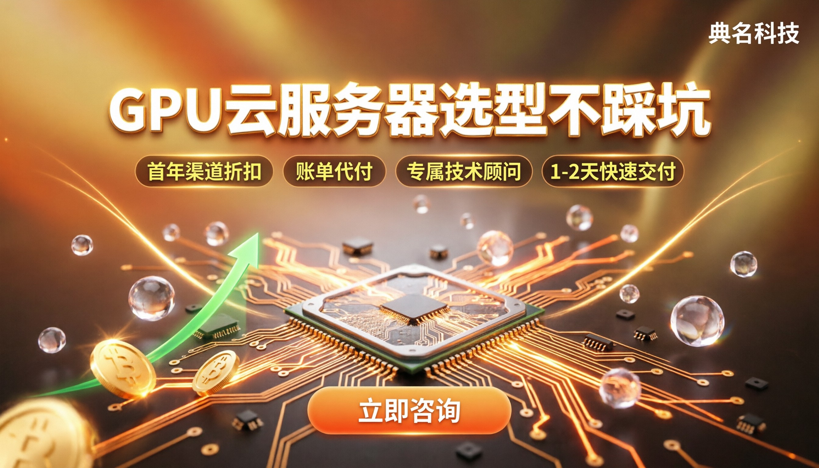 GPU云服务器选型:怎么买不踩坑?