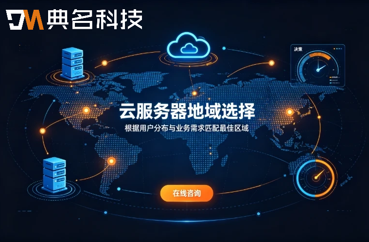 云服务器地域怎么选择:三步决策法与常见误区
