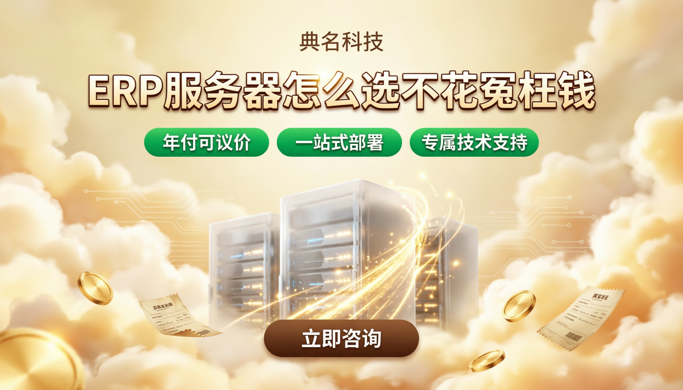 ERP系统服务器一年多少钱:怎么选不花冤枉钱