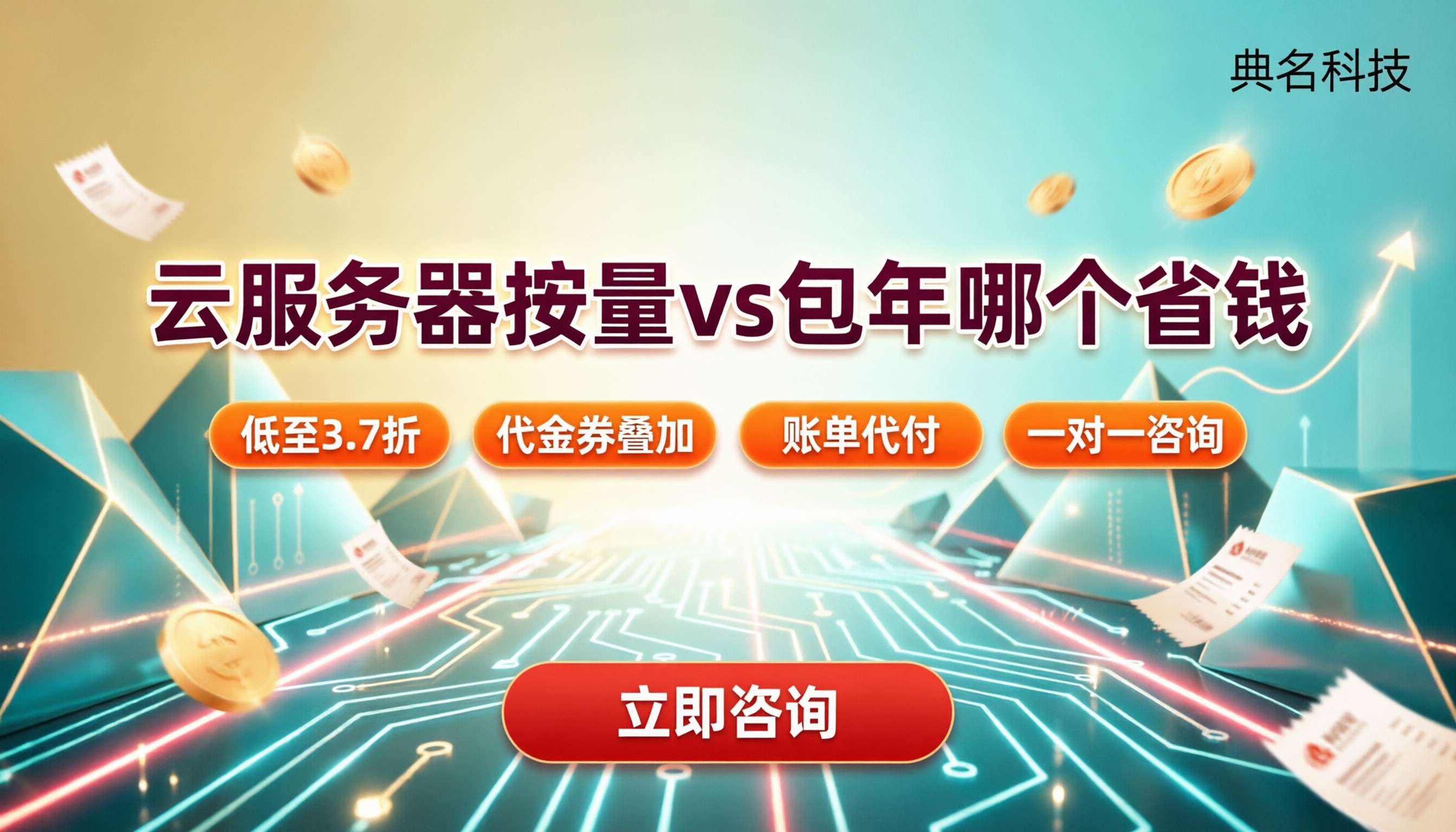 云服务器按量vs包年哪个省钱：怎么选更划算