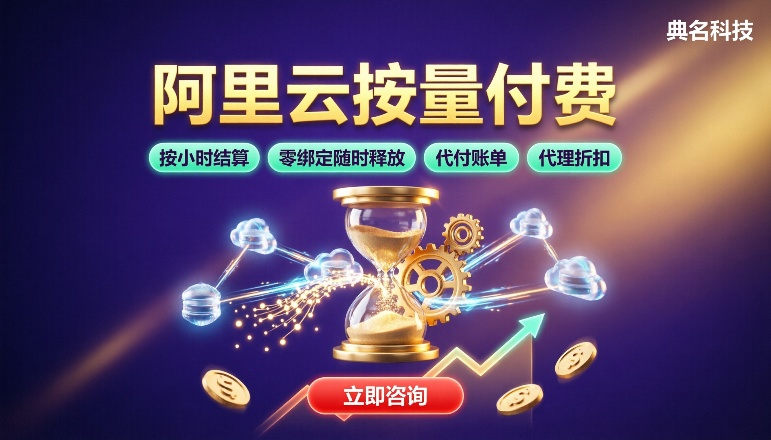 阿里云服务器按量付费一天多少钱：按小时怎么算？