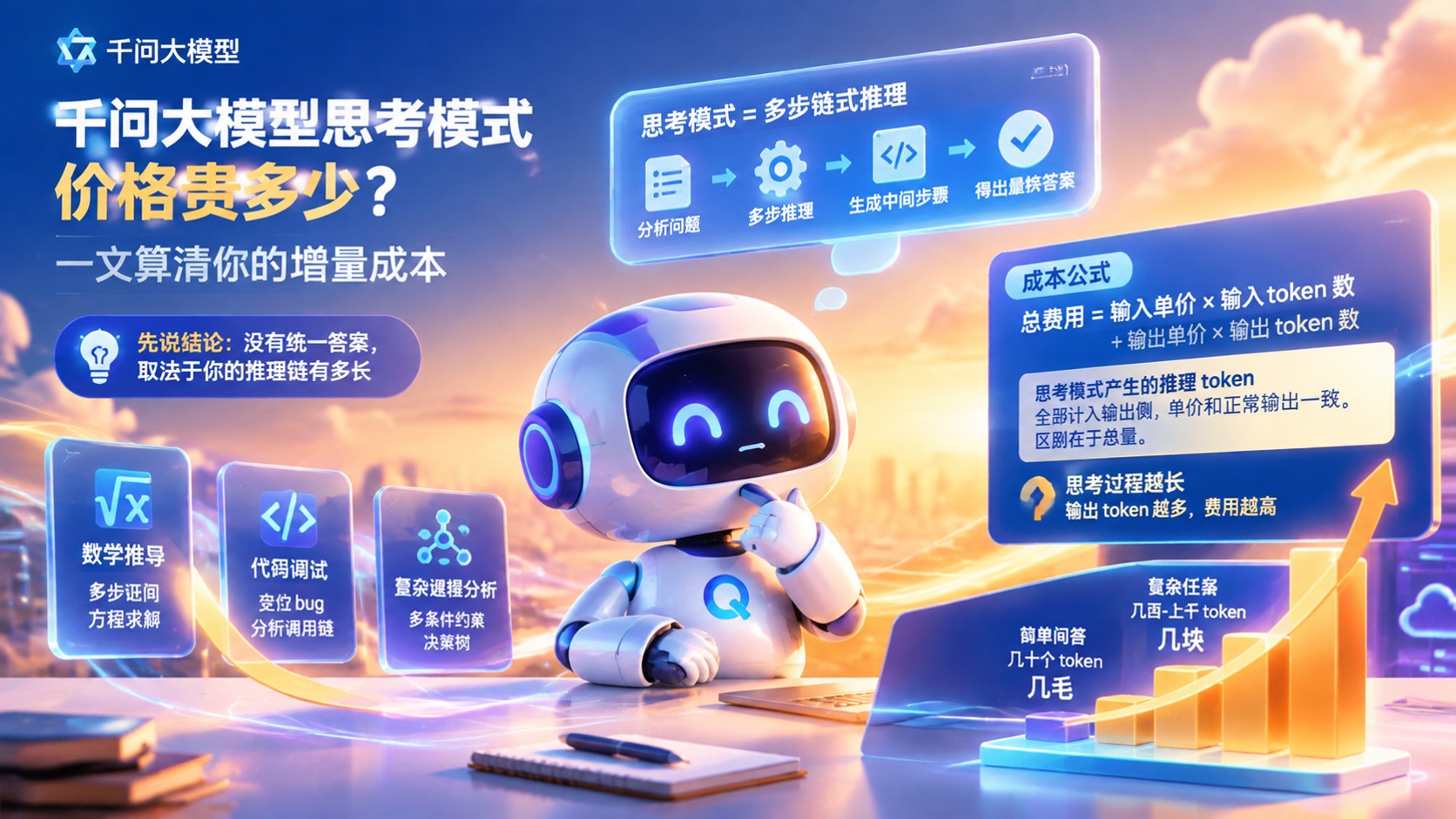 千问大模型思考模式价格:最新计费差异说明