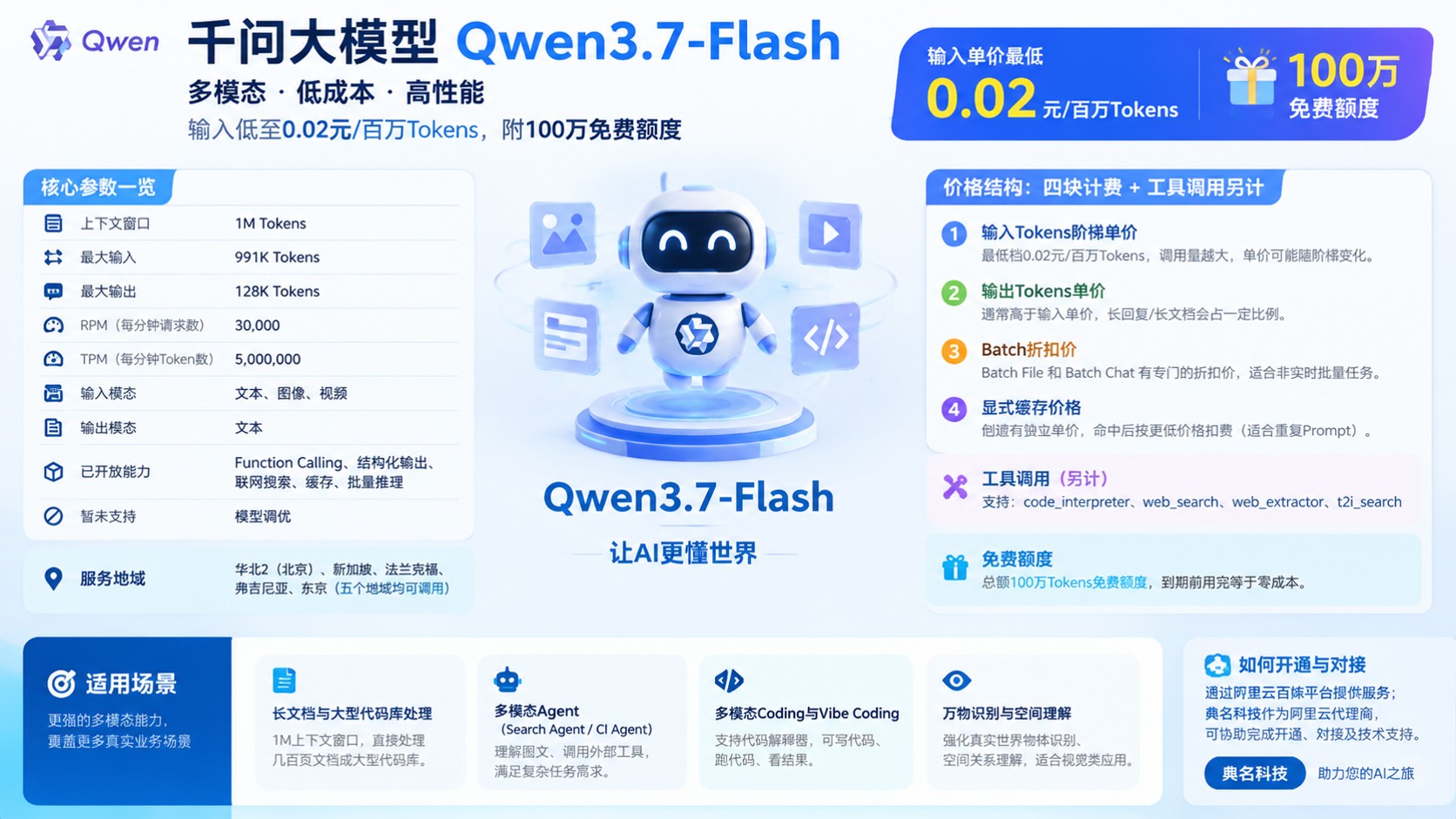 千问Qwen3.7-Flash价格:最新计费明细