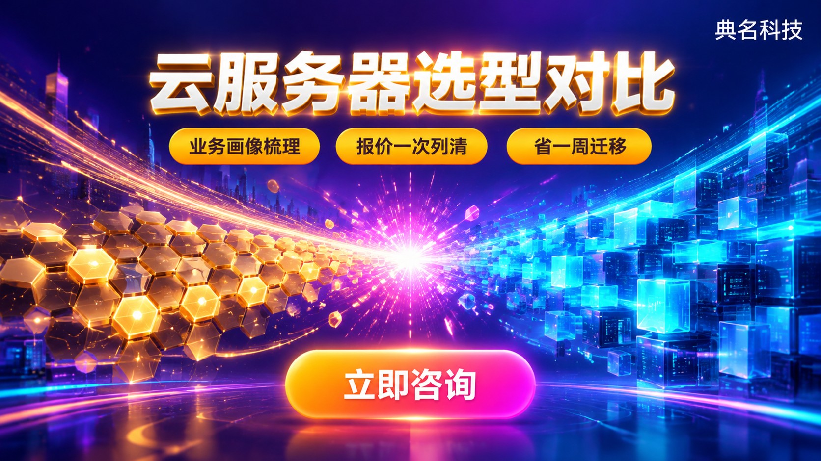 云服务器通用型和内存型区别:配置、价格与选型对比