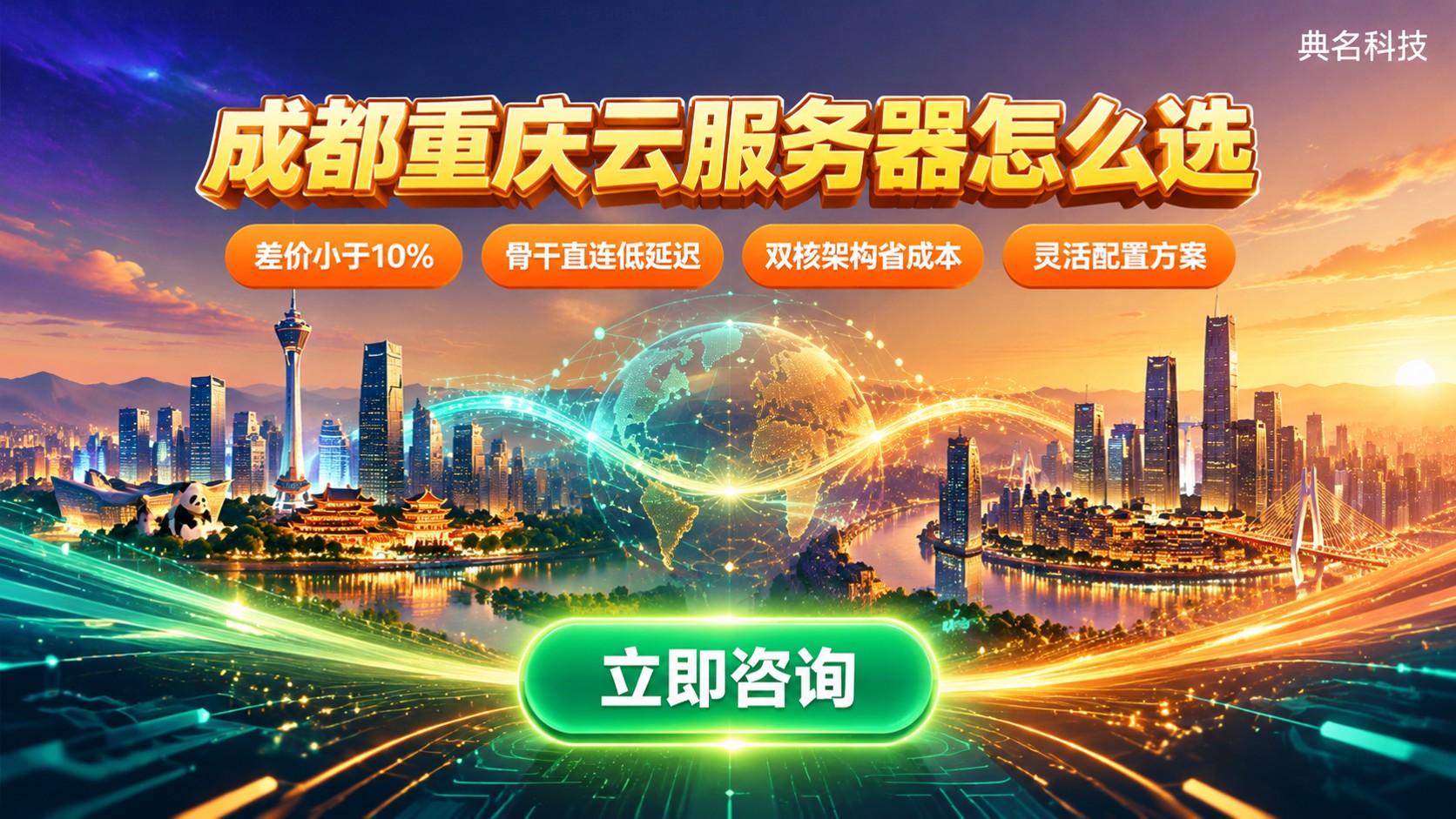 成都和重庆云服务器价格对比:地域与配置选择