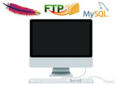 http、ftp和MySQL服务都部署到一台主机中