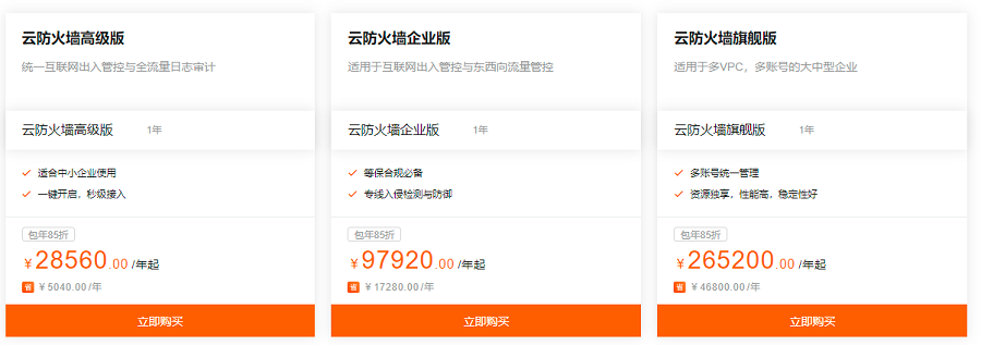 阿里云云防火墙多少钱，价格贵不贵
