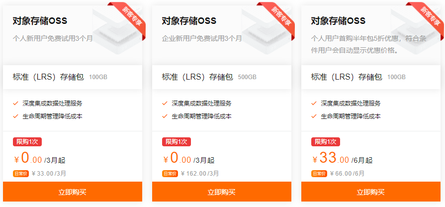 阿里云存储空间怎样收费的,阿里云存储收费标准