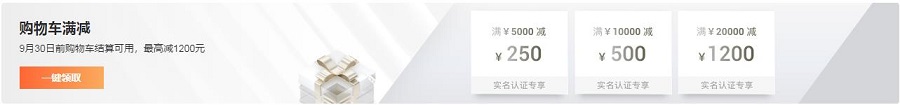 优惠券：充值满返、购物车满减券