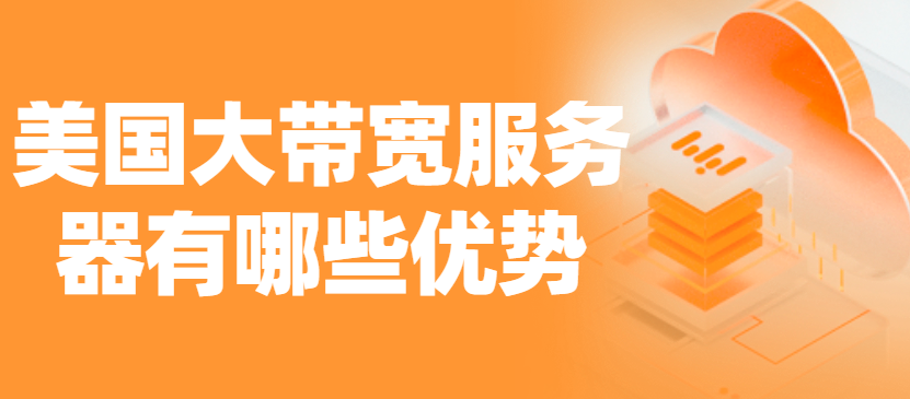 美国大带宽服务器有哪些优势