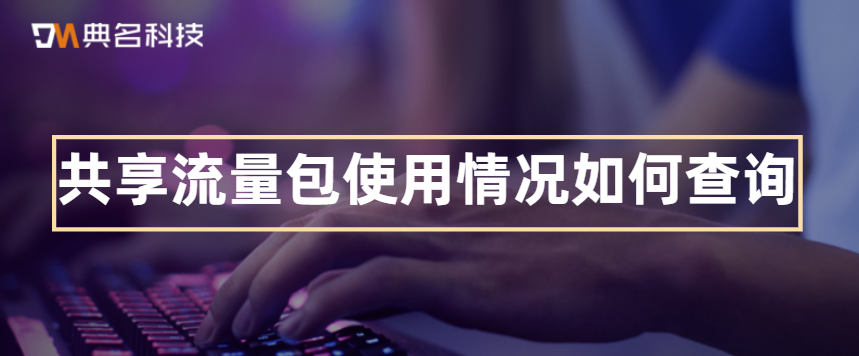 共享流量包使用情况如何查询