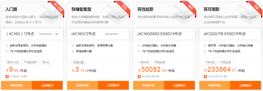 云原生数据仓库AnalyticDB PostgreSQL版多少钱