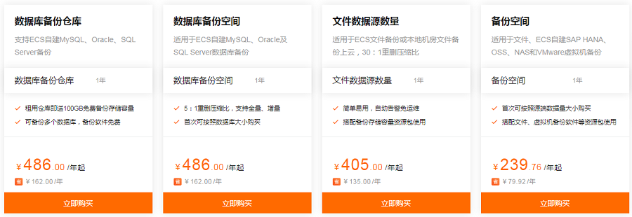 混合云备份HBR是怎么收费的