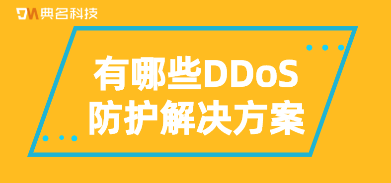 有哪些DDoS防护解决方案