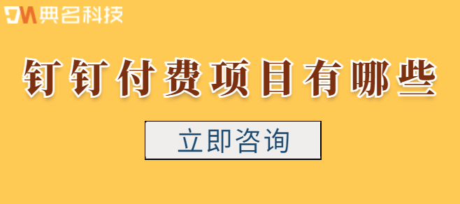 钉钉的收费方式:钉钉付费项目有哪些