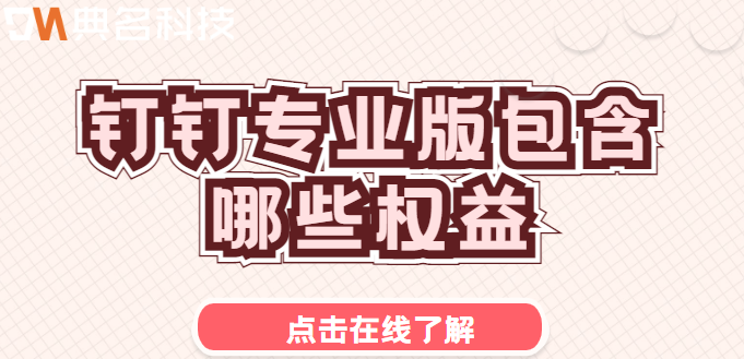 钉钉高级版收费:钉钉专业版包含哪些权益