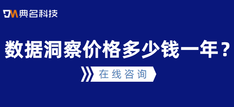 数据洞察价格多少钱一年