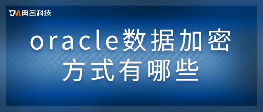 oracle数据加密方式有哪些