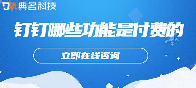 钉钉哪些功能是付费的