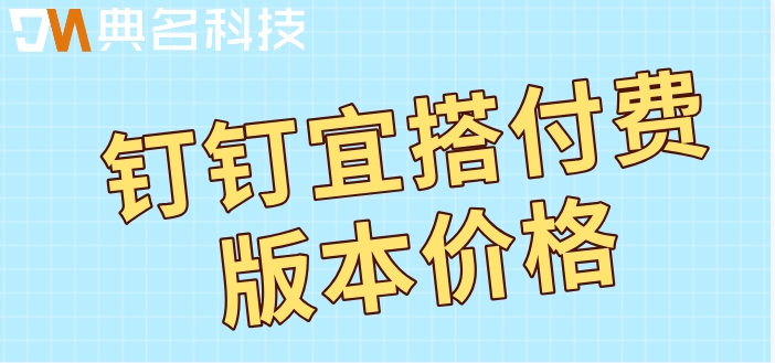 低代码开发平台钉钉:钉钉宜搭付费版本价格