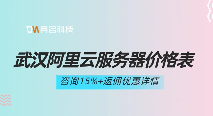 武汉阿里云服务器价格表