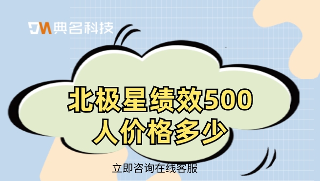 北极星绩效500人价格多少