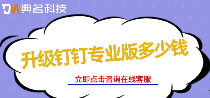 升级钉钉专业版多少钱