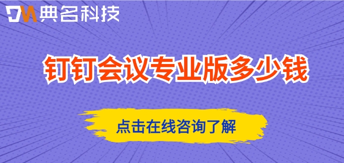 钉钉会议专业版多少钱