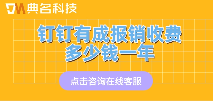 钉钉有成报销收费多少钱一年