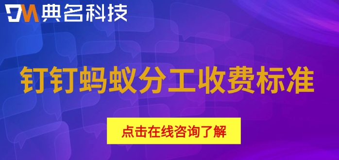 钉钉蚂蚁分工收费标准：钉钉蚂蚁分工如何收费的